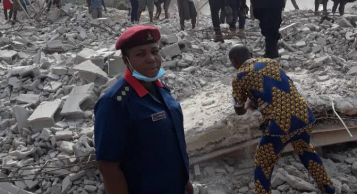 Three Feared Dead As Two-Storey Building Collapses In Rivers