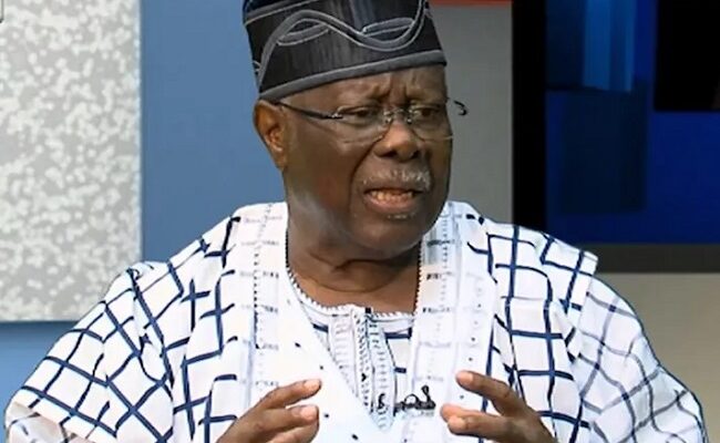 Your silence is worrisome, Bode George tells past leaders