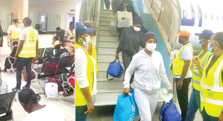 26 Children, 125 Adult Libyan Returnees Arrive Lagos