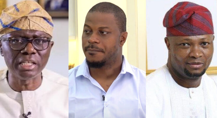 Governor Babajide Sanwo-Olu,Gbadebo Rhodes-Vivour and Jandor
