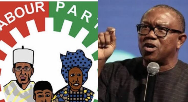 Peter Obi and Labour Party logo