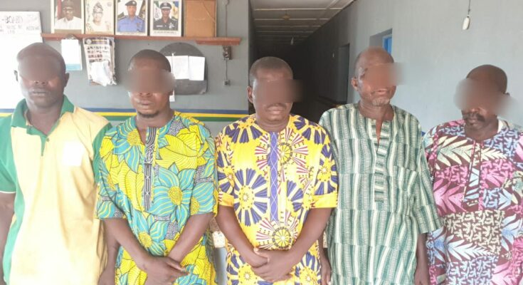 Police Apprehends Five Suspected Ritualists In Ogun