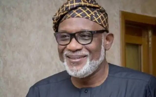 Thanks For Voting APC Amidst Fuel, Naira Scarcity – Akeredolu To Electorate For Being Reliable