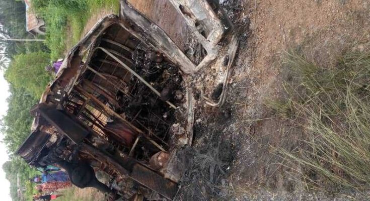 16 Passengers Reportedly Burnt To Death In Osun Road Accident
