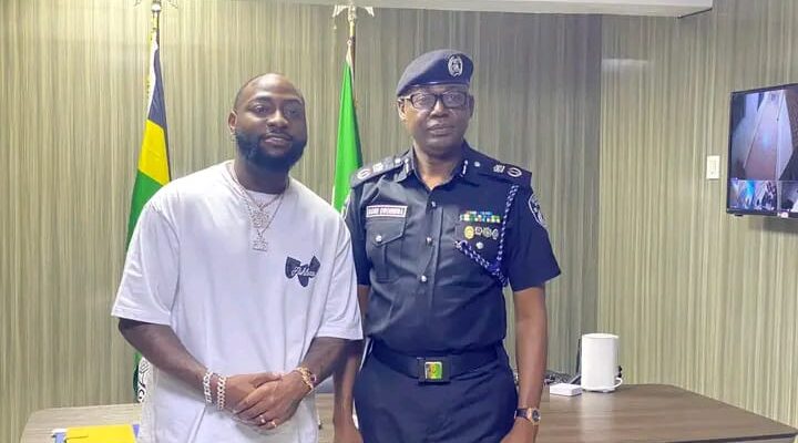 Davido Visits Lagos CP Ahead Of Highly Anticipated Concert