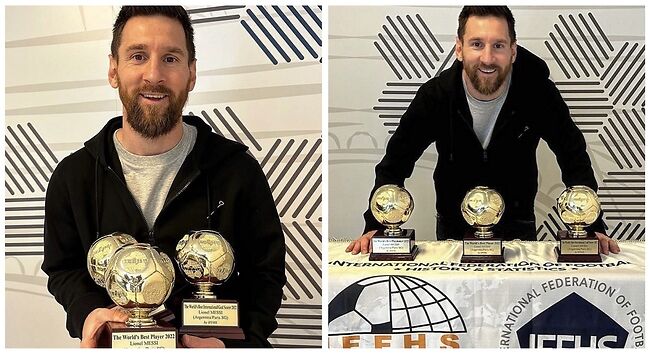 IFFHS crowns Messi world best player, others