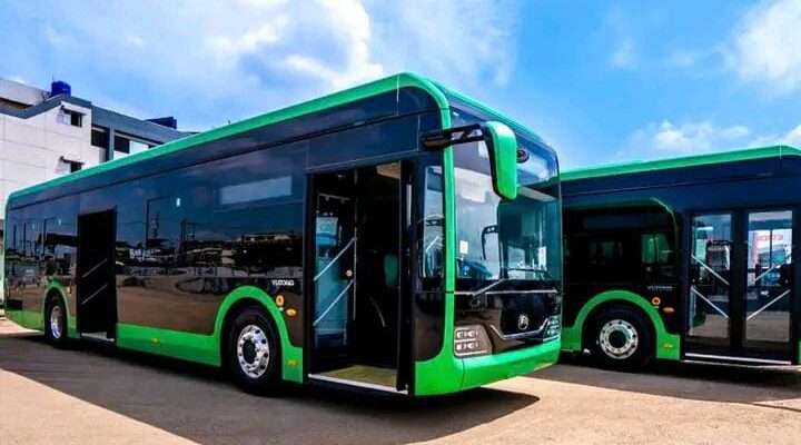 Lagos Govt Receives First Delivery Of Electric Buses For Public Transport
