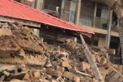 NEMA: 168 persons escape death in Sango police barracks, Ibadan building collapse