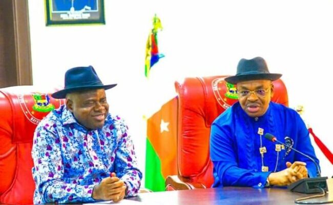 'Performing governor', Diri hails Akwa Ibom counterpart, Udom Emmanuel