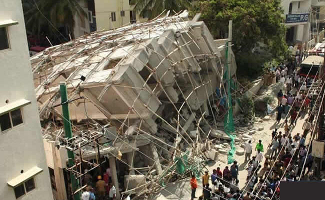Seven-Storey Building Collapses In Lagos