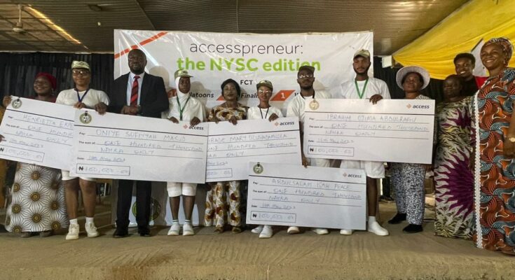 Access Bank rewards more NYSC Corp members to promote entrepreneurship amongst Youths