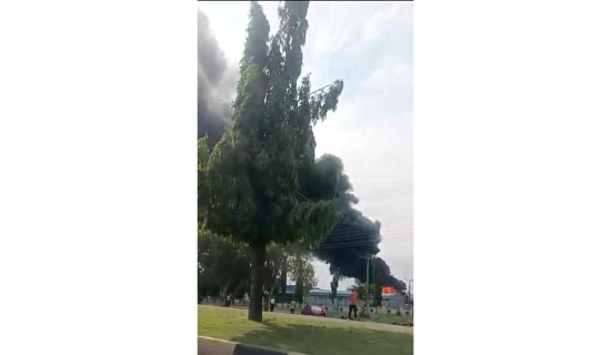 Fire Guts Nigerian Air Force Base In Abuja