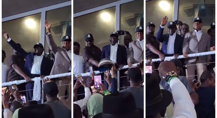Jubilation As Tinubu, Shettima Storm Inauguration Concert In Abuja
