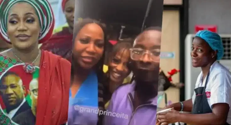 Peter Obi’s Wife, Margaret Visits New World Record Holder Hilda Baci