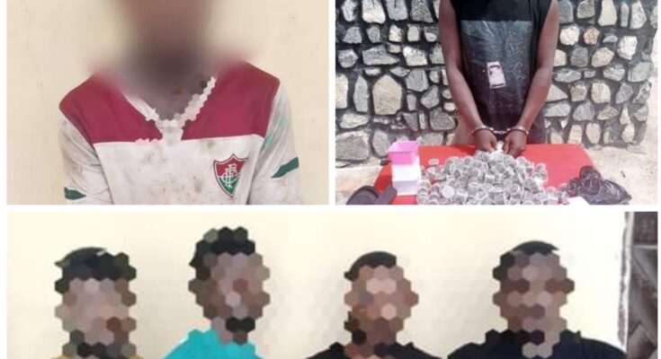 Police Arrest Kidnap Syndicate Member, Four Suspected 'One Chance' Robbers, Drug Dealer In Delta