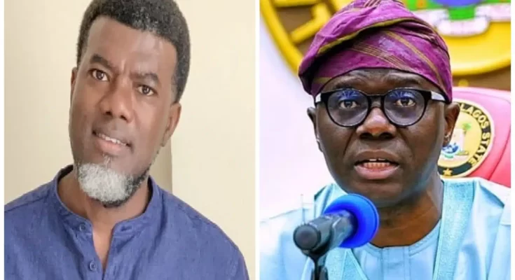 Reno Omokri Tackles Sanwo-Olu Over Style Of Dressing During Meeting With U.S Consul General