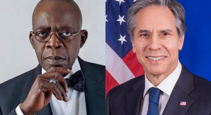 Bola Tinubu and Anthony Blinken