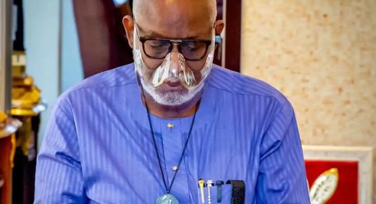 "Akeredolu Alive, Not Dead" — Ondo Govt. Says As PDP Calls For His Resignation