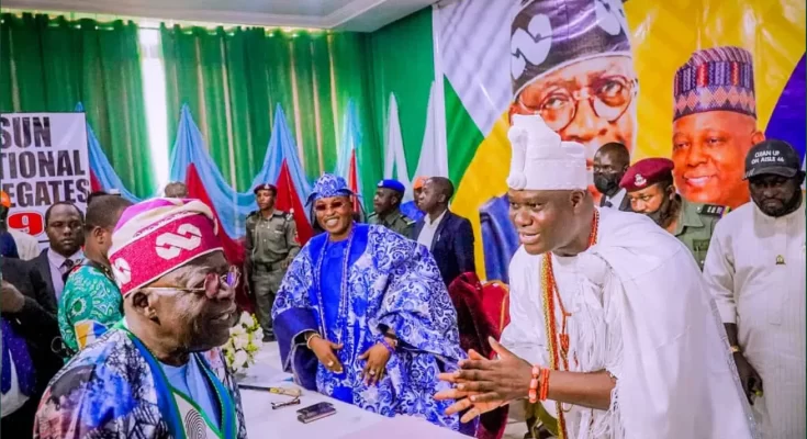 Fuel Subsidy: Tinubu Set To Meet Ooni Of Ife, Other Traditional Rulers Today