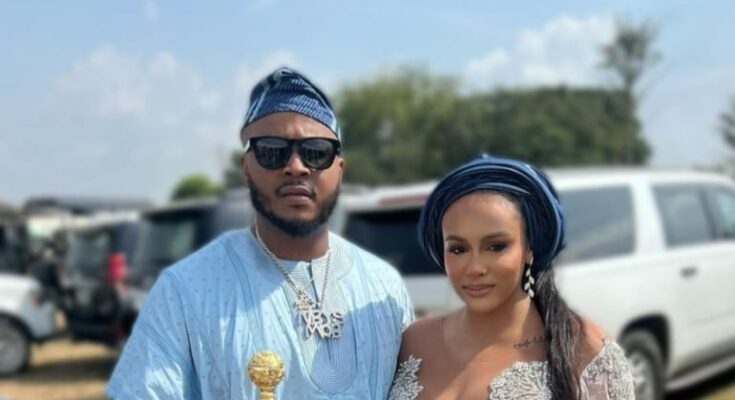 "I’m Giving Out My Diamond Wedding Ring" – Sina Rambo’s Wife, Heidi Korth Says As She Confirms Divorce (Video)