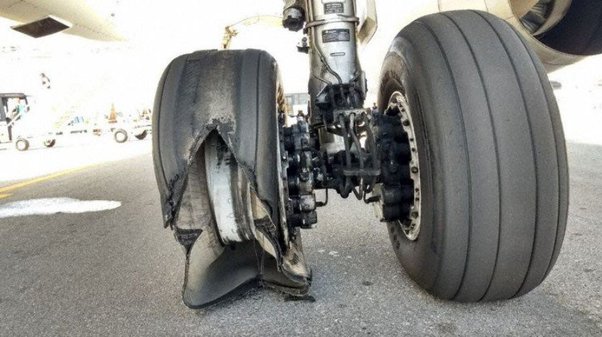 Breaking: A private jet landed with burst tyre at Abuja airport