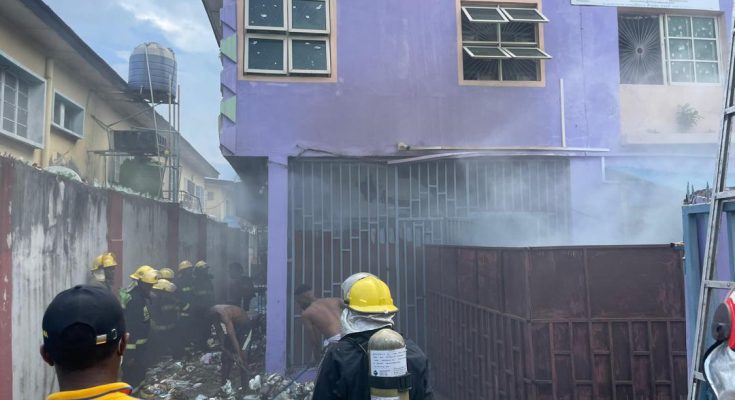 Fire Guts Orphanage Home In Lagos, Seven Children Rescued