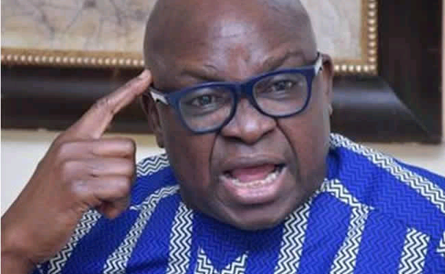 Go to court if..., Fayose tells critics