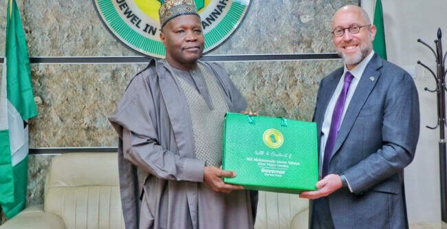 Gov Yahaya meets US ambassador to Nigeria, seeks improved partnership