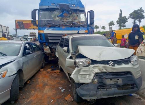 Hawker Crushed To Death In Lagos Road Crash