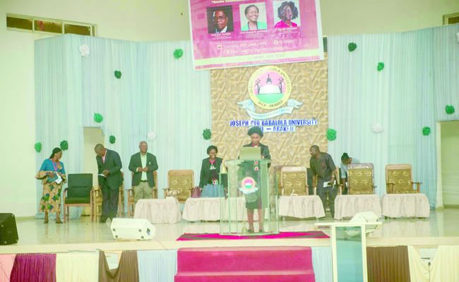 JABU VC, Fakolujo commit to promoting gender balance, harmony for academic excellence