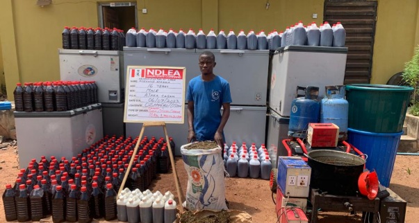 NDLEA busts skuchies factory in Sagamu