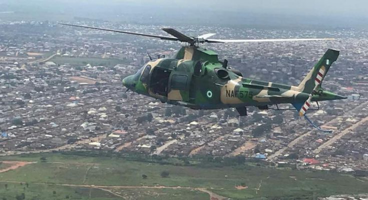 Nigerian Air Force Destroys Illegal Refinery In Rivers