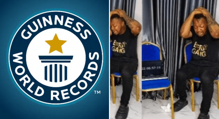 Nigerian Man Says He Went ‘Blind’ While Trying To Cry For Seven Days To Break Guinness World Record