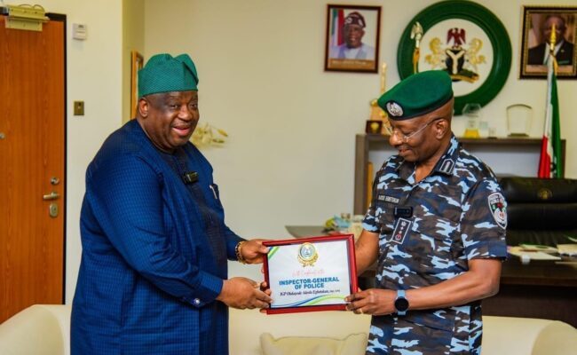 PHOTOS: IGP visits Plateau, vows to address security crisis