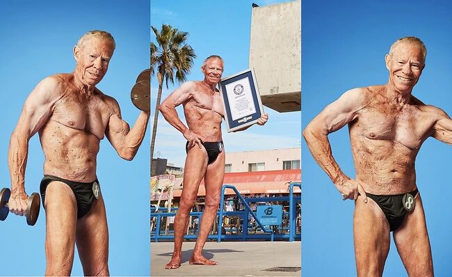 PHOTOS: ‘I wanted to be superhero,' 90 year-old world's oldest body builder, Jim Arrington