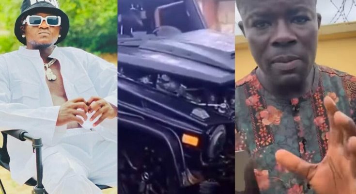 Portable Arrests His Mechanic For Publicly Advising Him To Sell His Wrecked G-Wagon As Scrap(Video)