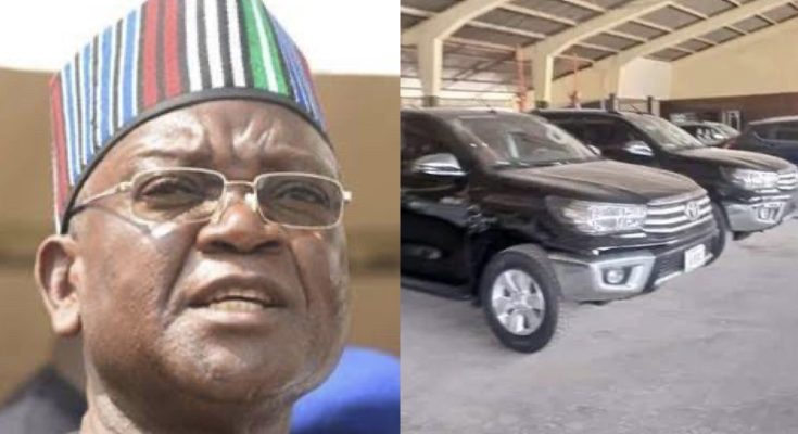 Recovered 30 exotic vehicles part of my retirement benefits: Samuel Ortom
