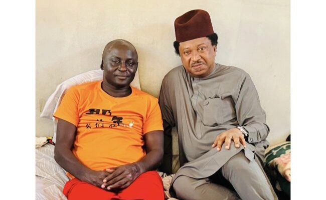 Shehu Sani visits bedridden Ex-football star Daniel Joshua, calls out NFF