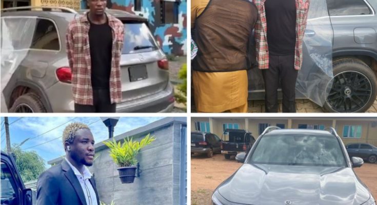 Stolen N55m Benz: "I Didn’t Steal The Car, Only Moved It From Abuja To Delta For Test Run" – Suspect