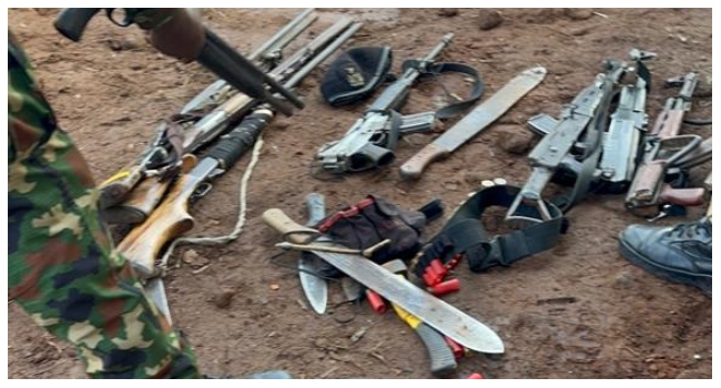 Troops Raid ‘IPOB’ Hideout, Arrest Suspect, Recover AK 47 Rifles