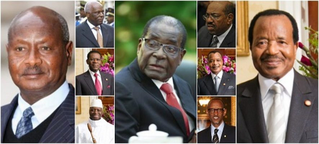 Gabon coup: 5 African Presidents with longest-serving tenures