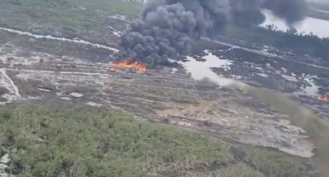 Air Strike: NAF Destroys Illegal Refining Sites In Rivers, Kills ‘Terrorists’ In North-East