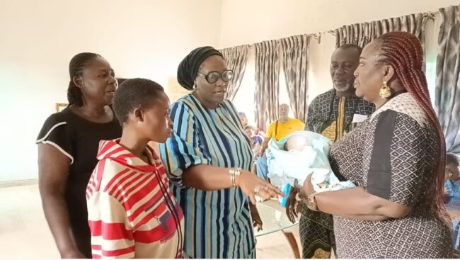 Anambra's first lady laments death of newborn rescued