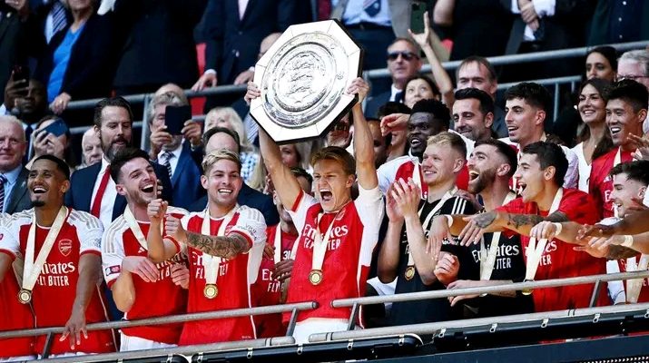 Arsenal Beat Manchester City On Penalties To Lift Community Shield