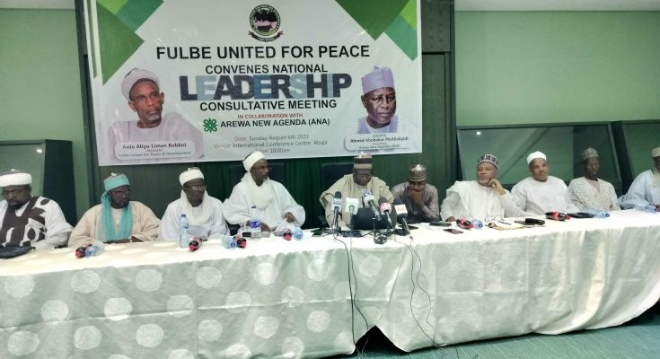 Fulani socio-cultural group move to reconcile interest groups across Nigeria