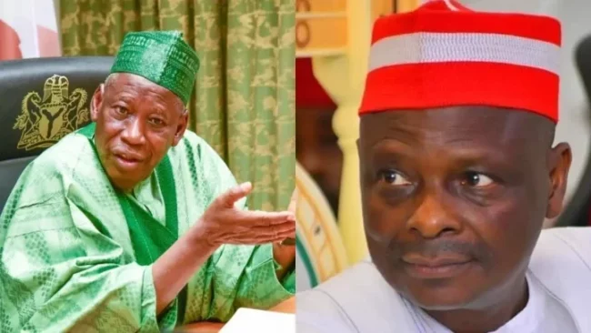 Ganduje challenges Kwankwaso to publicly display his PhD