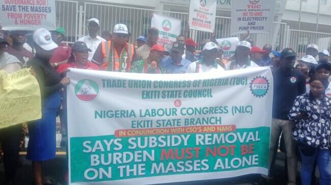 'Hardship in town', Ekiti labour unions tell Tinubu