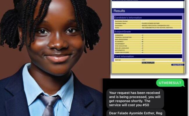 How I got 8 As in 2023 WASSCE, 16-year-old Nigerian girl reveals