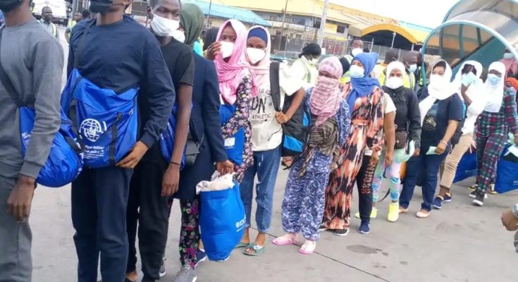 NEMA Repatriates 298 Stranded Nigerians From Libyan Prisons