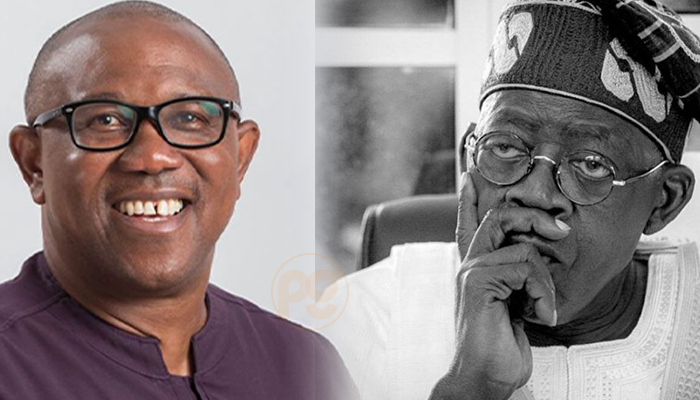 Peter Obi and President Bola Tinubu